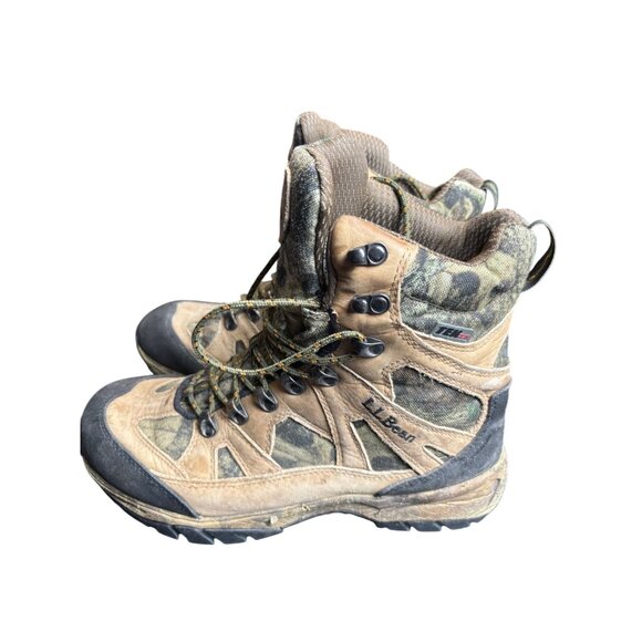 L.L. Bean Mens 9.5M Waterproof Hunting Boots With Thinsulate Insulation - Picture 2 of 10
